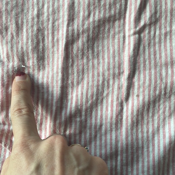 J. Crew mens cotton/linen button down - Picture 5 of 7